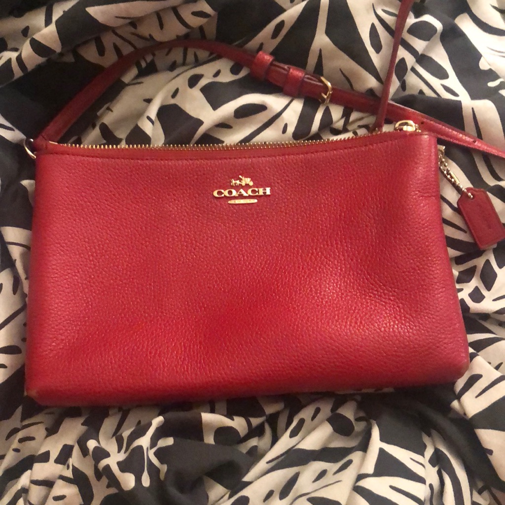 Coach Red Crossbody Bag